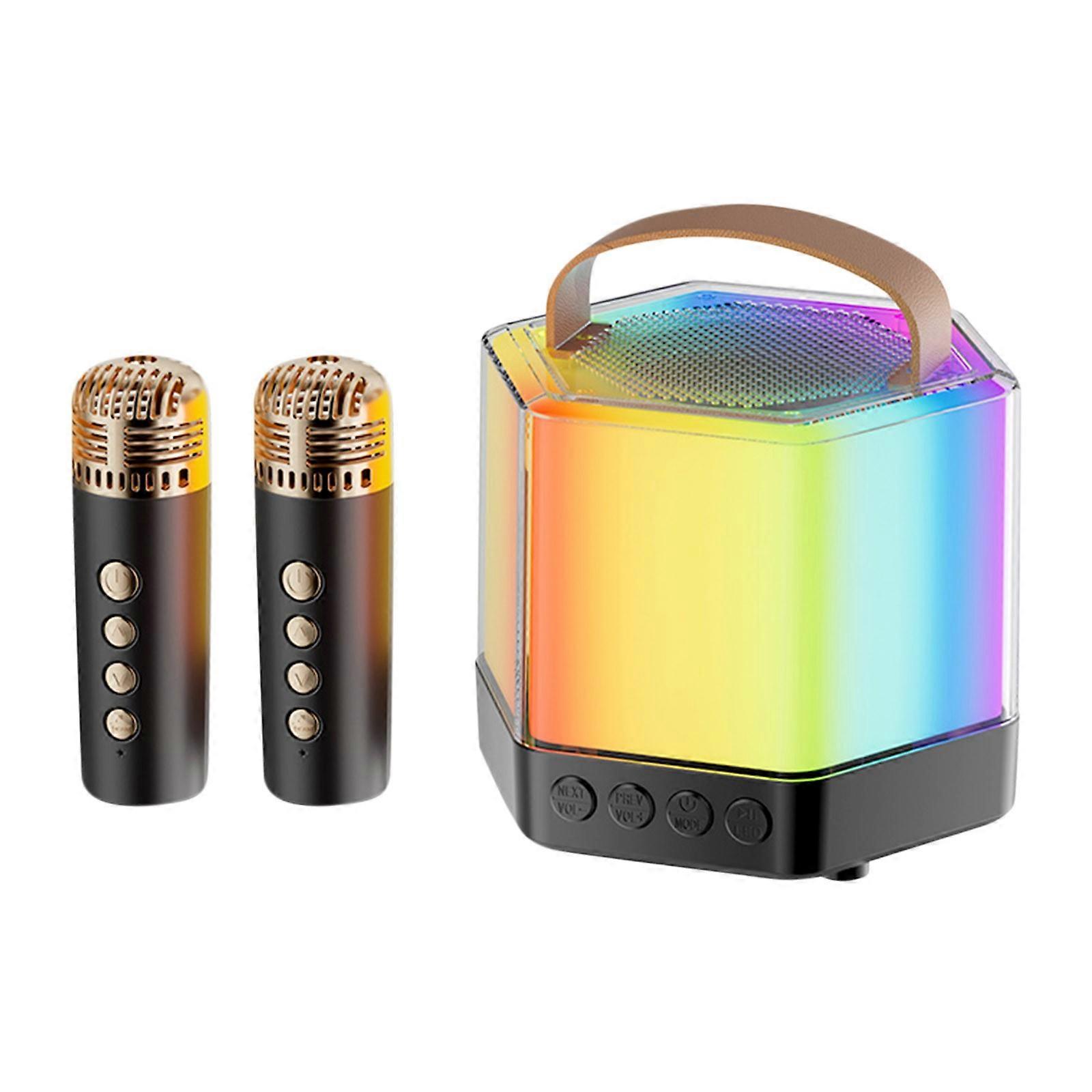 Microphone Microphone Audio Bluetooth Wireless Small Speaker Children's Family Karaoke FLYE2999