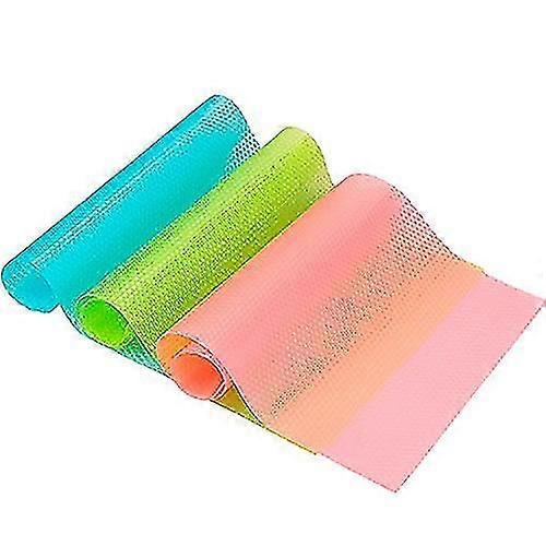 4pcs Eva Anti-bacterial Cuttable Cushion Freezer Pad Refrigerator Table Mat