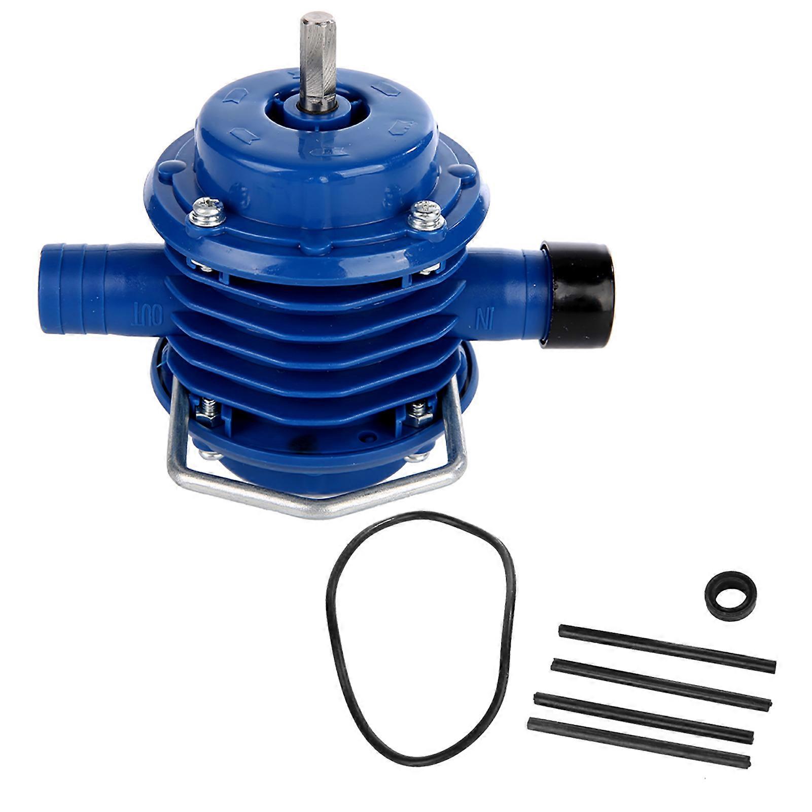 Mini Self Priming Electric Drill Water Pump for Home Garden - Engineering Plastics