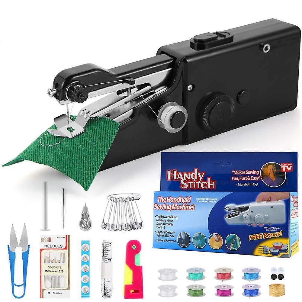 Portable Handheld Sewing Machine Mini Electric Handheld Household Sewing Tool