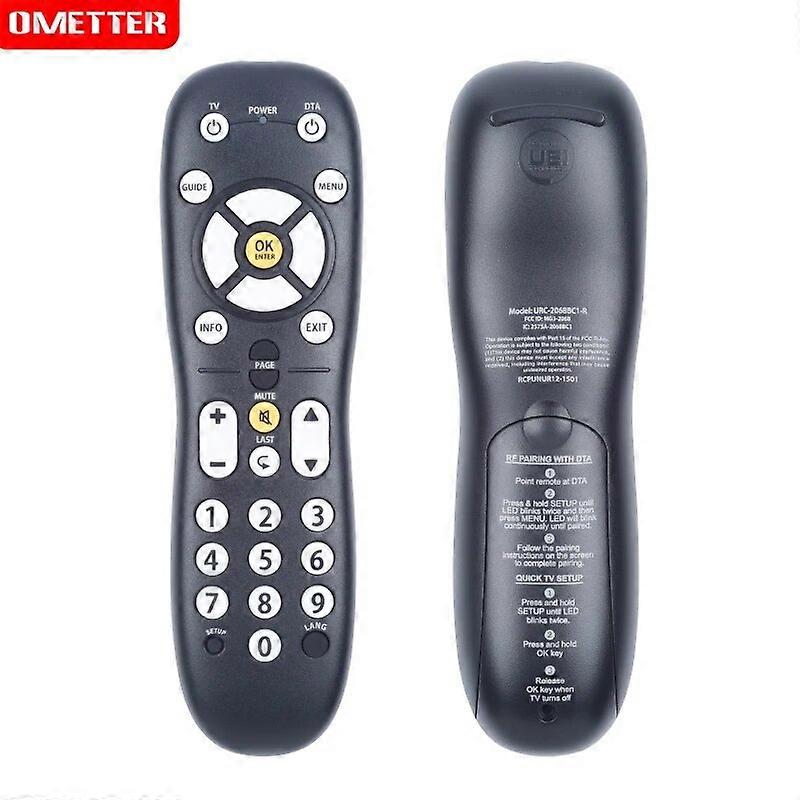 Suddenlink Universal Remote Control Pulse RF Remote URC-2068BC2-R
