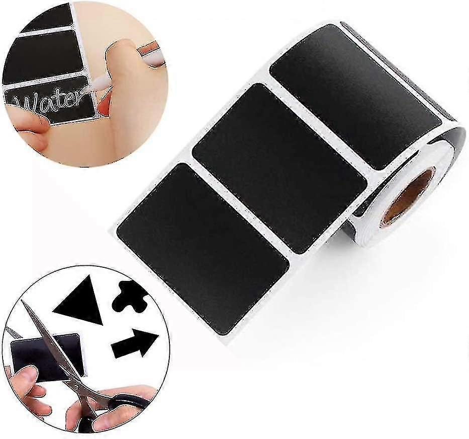 Waterproof Chalkboard Reusable Chalkboard Stickers Craft Jars Kitchen
