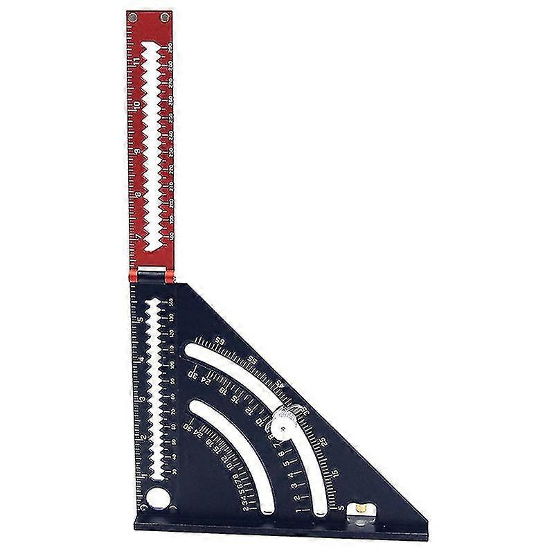 Folding Triple-cornered Ruler Carpenter Speed Layout Tool Multi-angle Measurement Multifunctional Wo