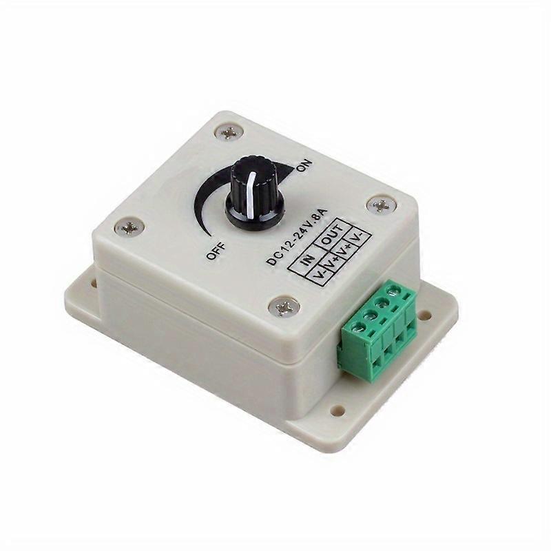 Spanningsregelaar DC-DC Spanningsstabilisator 8A Voeding Instelbare snelheidsregelaar DC 12V LED Dimmer 12 V