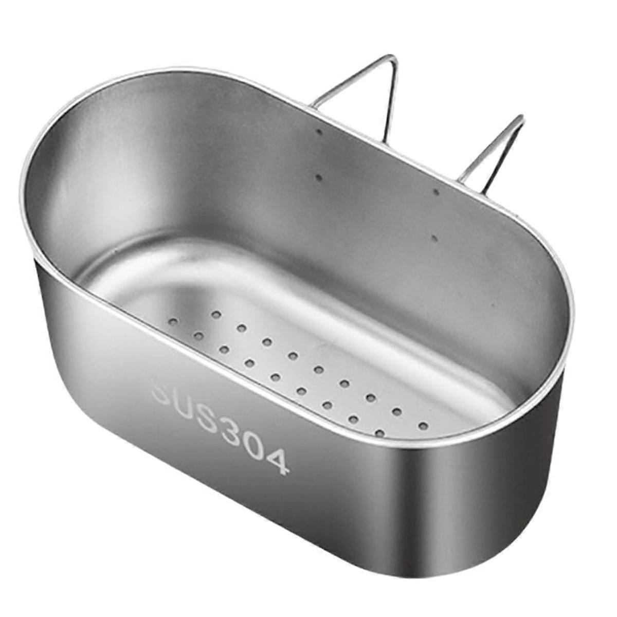 Stainless Steel Drain Basket,Sink Organiser,Stainless Steel Sink Filter Tray,Filter Basket,Drain Ra