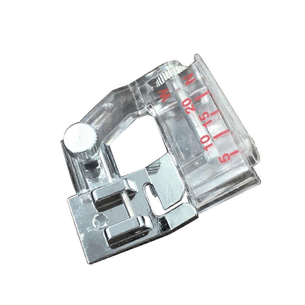 Snap on Adjustable Binding Bias Binder Presser Foot for Domestic Sewing Machine