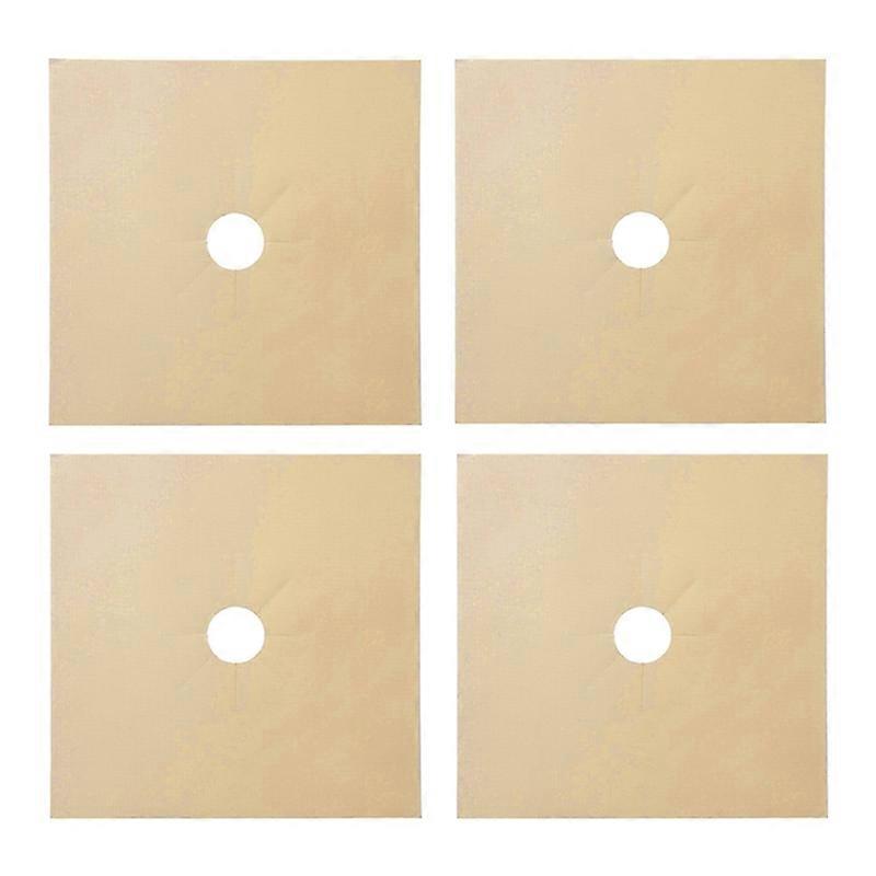 4Pcs Gas Stove Mats High Temperature Resistant Kitchen Cooker Protection Pads KAESI