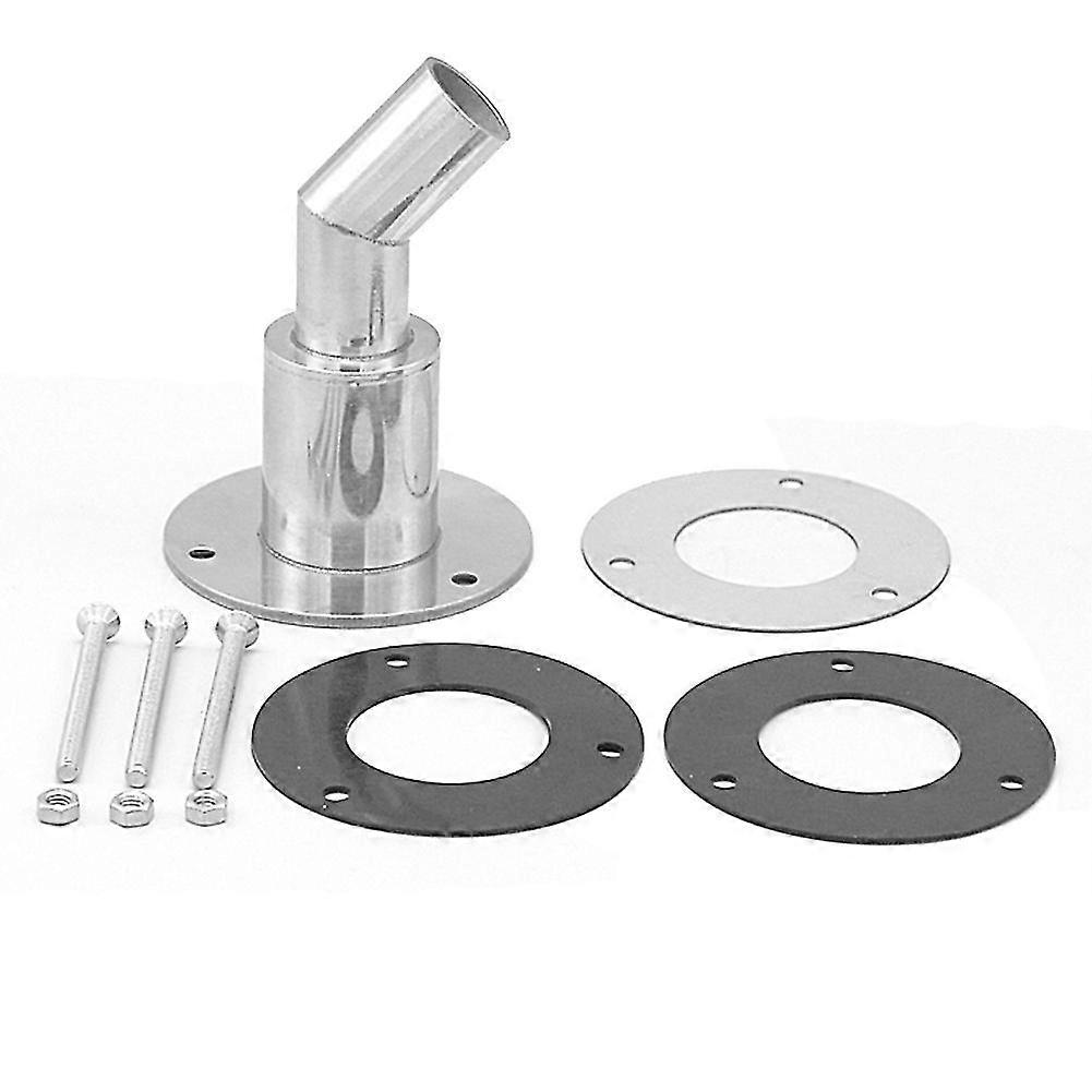 Less Steel Thru Hull Exha Fitting Tube Pipe Socket Ware Er For Car Boat Tr