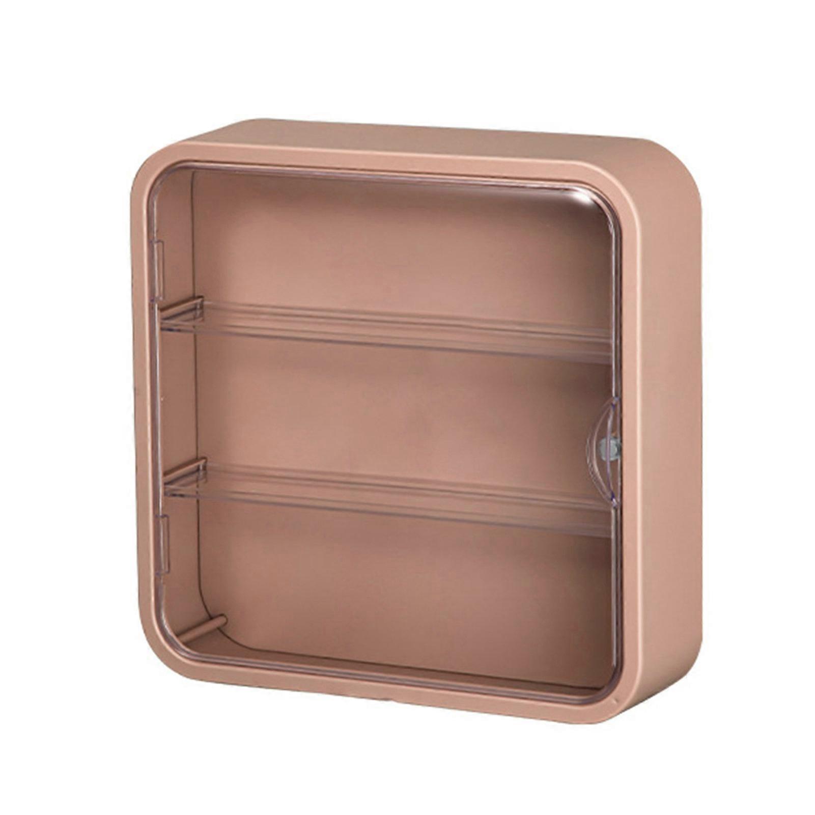 Wall Mounted Figures Display Case Large Capacity Dust-Proof Doll Storage Box Magnetic Closure Showcasing Collection Clear Display Case KAESI