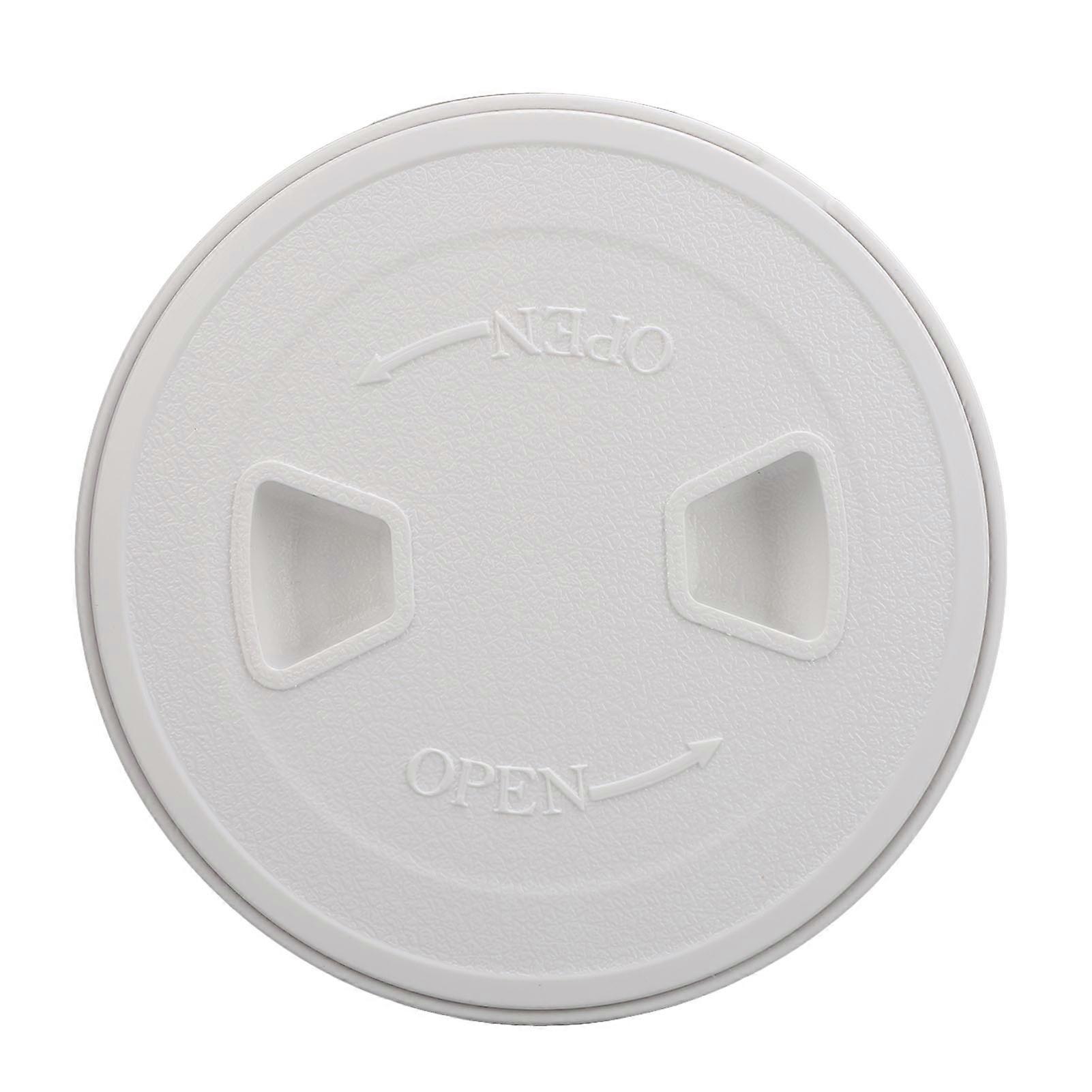 غطاء فتحة الوصول المستدير البحرية خارج سطح السفينة غطاء مغلق بإحكام مقاوم للماء لسفينة اليخوت البحرية 4 بوصة