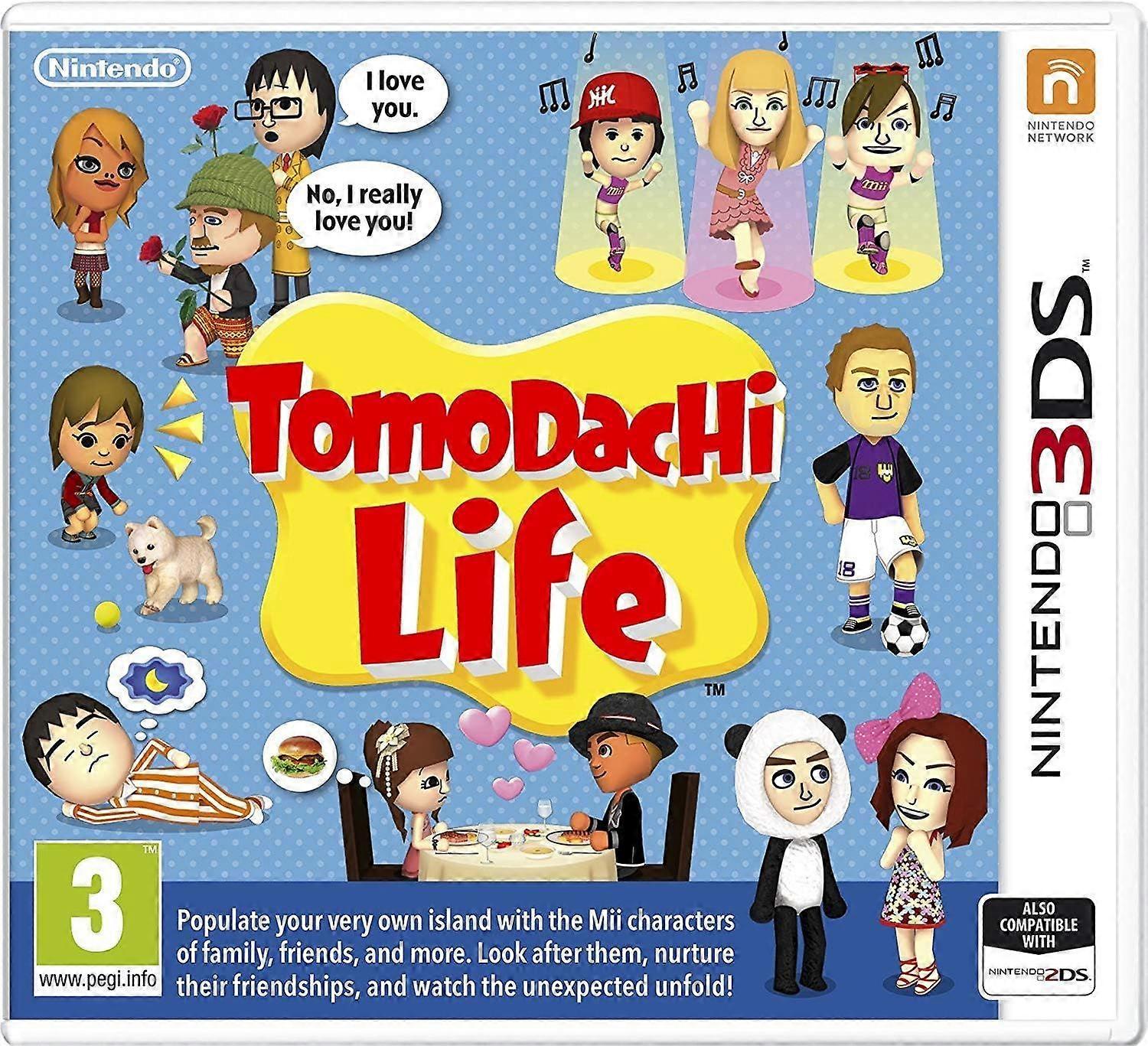Tomodachi liv 3DS spil