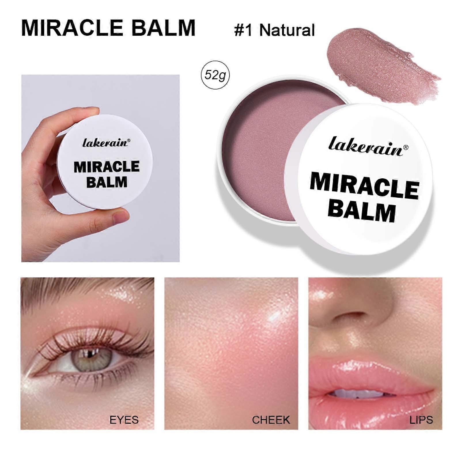 Glows Shimmering Miracled Balm Enlumineur mat hydratant 52g