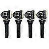 4x Tpms Reifendrucksensor Reifendruckventil Automotive Auto Werkzeug für Ev6t-1a180-dc Tpms 433 Mhz
