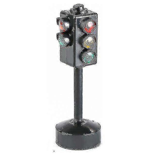 Mini Traffic Signs Road Light Block With Sound Led Children