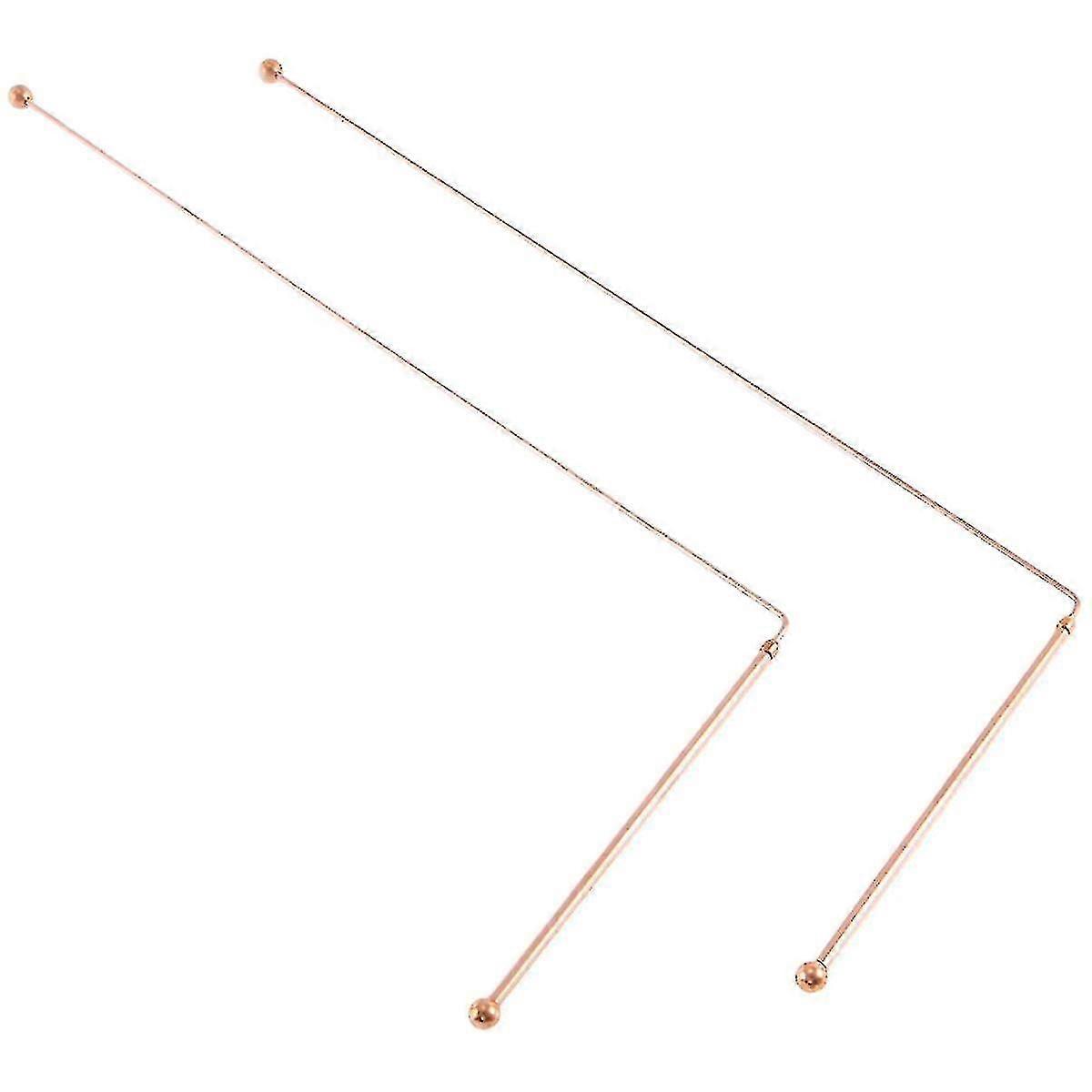 Koperen wichelroedelopen - 99,9% zuiver koper 2 stuks Divining Rods Energie Water Witching Detector