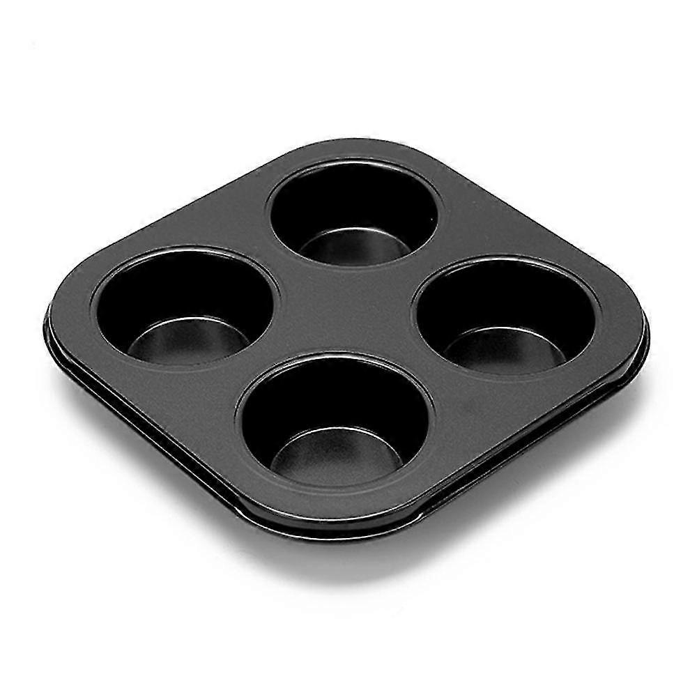 Black Muffin Pan Mold - Non-Stick Cupcake Baking Tray - Cafe Bar And Restaurant Small