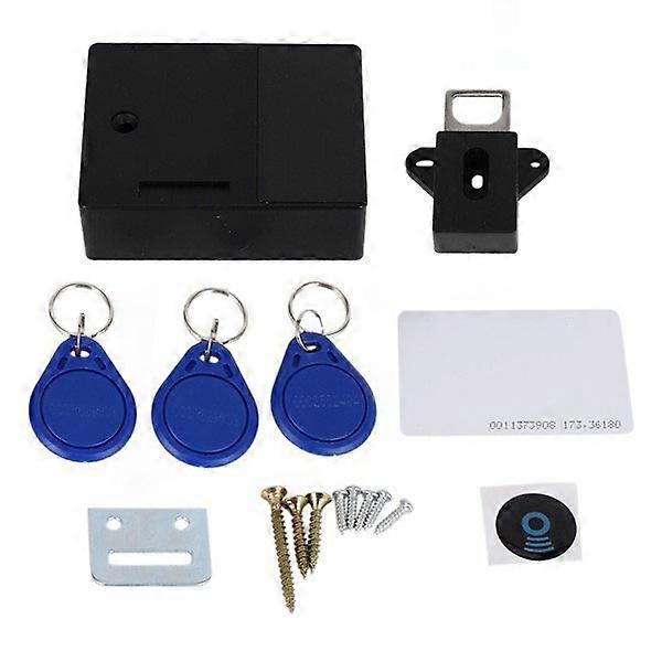 DIY Smart Sensor RFID Hidden Safety Digital Cabinet Lock/Electronic Drawer Locks Invisible Sensor Lock For Wardrobe Furniture