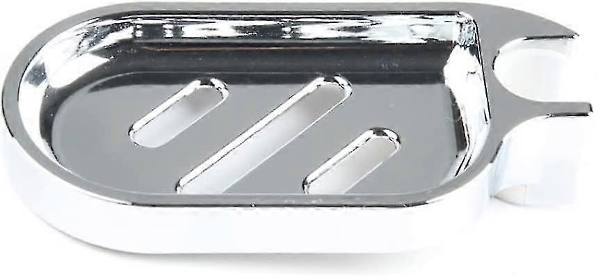 1pc Abs Soap Dish Wall Mounted Soap Rack