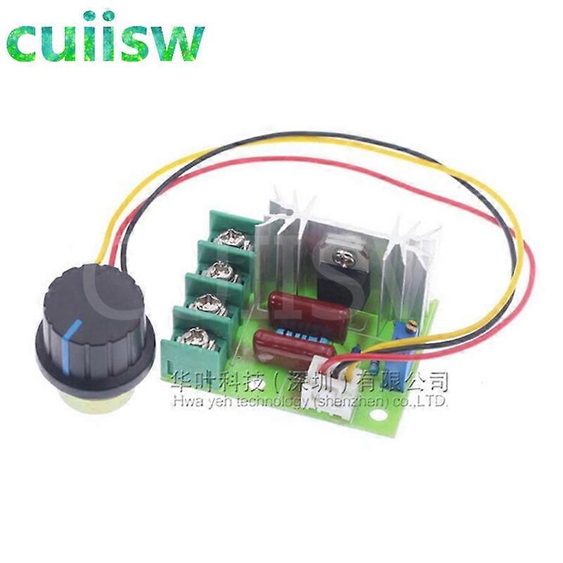 AC 220V 2000W SCR Voltage Regulator Dimming Dimmers Motor Speed Controller Thermostat Electronic Voltage Regulator Module
