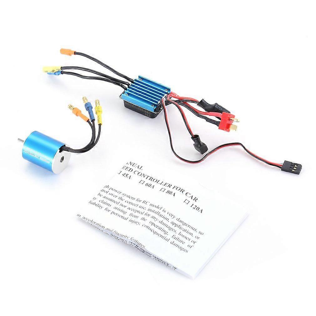 SURPASS HOBBY 2430 7200KV Sensorless Brushless Motor With 25A Brushless ESC Electric Speed Controller For 1/16 RC Car Truck