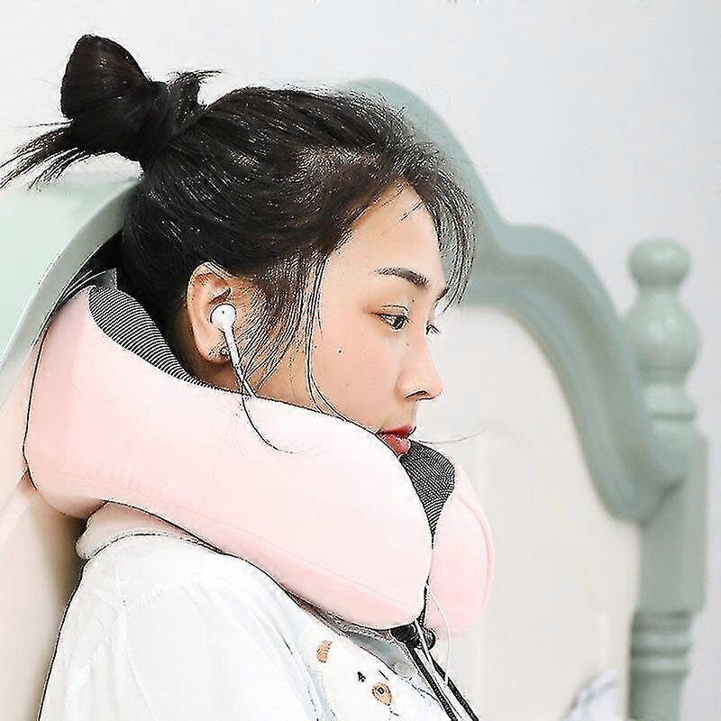 Travel Pillow Memory Foam Neck & Cervical Pillow For Airplane Car Office Nap Pillows U Shape