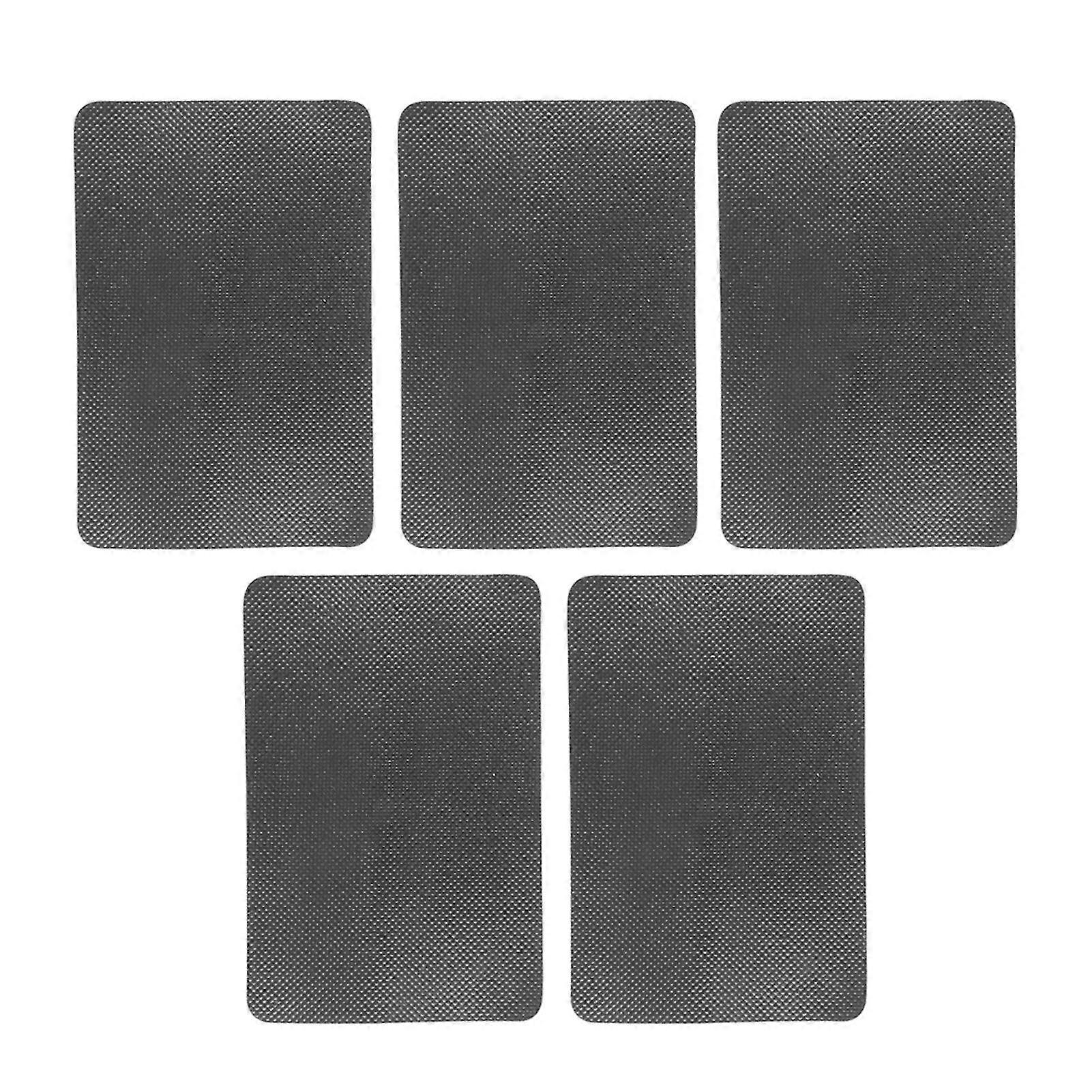 Black PVC Waterproof Inflatable Boat Repair Patch Kit - 5PCS