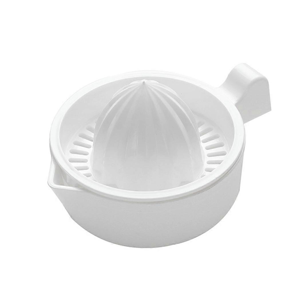 Mini Plastic Double Layer Household Manual Citrus Juicer Orange Lemon Fruit Sque