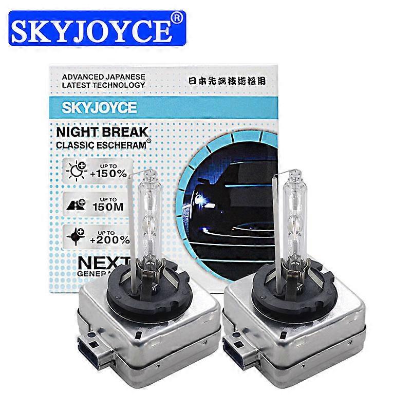 2PCS CLASSIC ESCHERAM 25W D8S HID Head Car Xenon Bulb D8S 4300K 6000K 8000K HID Head For D8S Head Kit