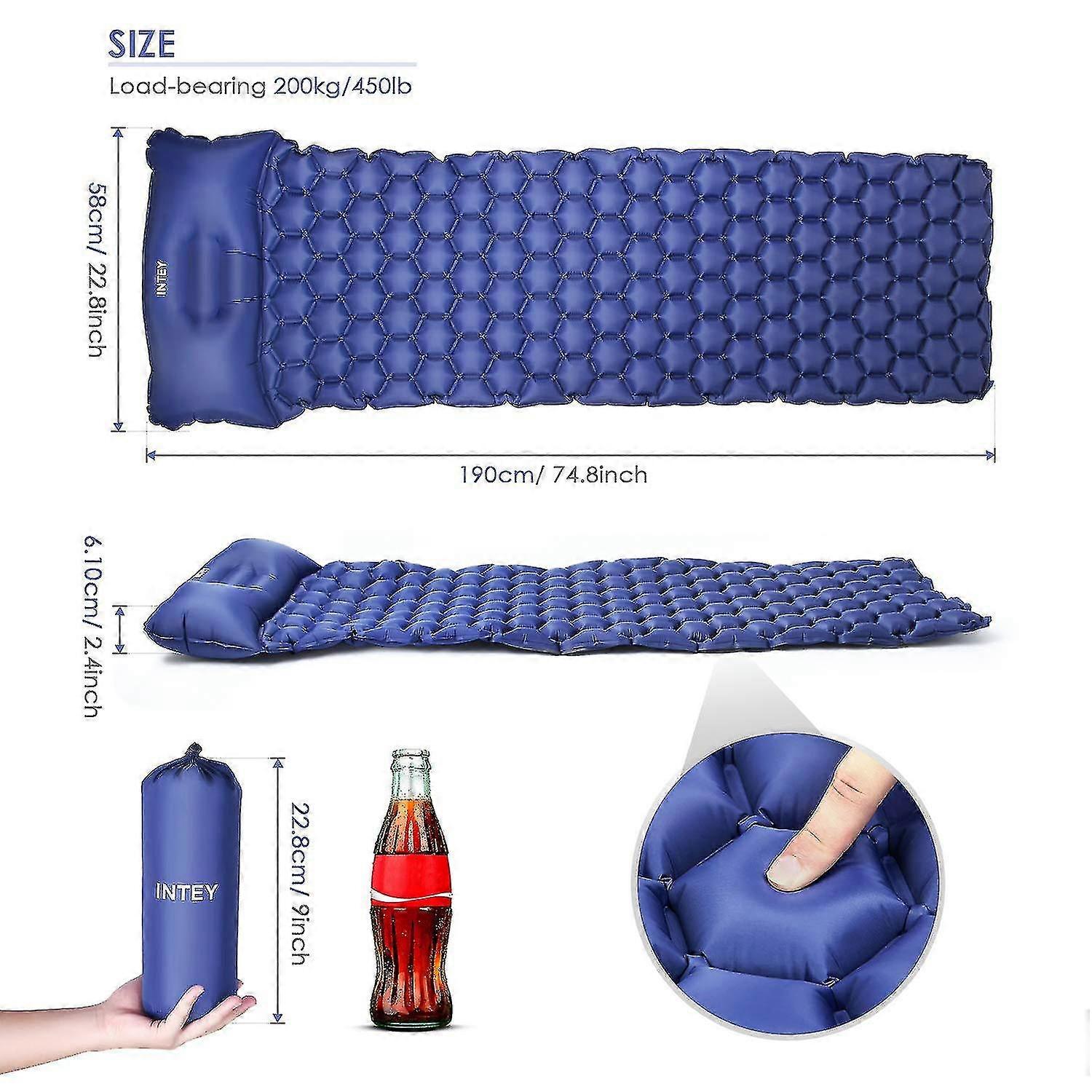 Sleeping Pad Ultralight Inflatable Sleeping Mat, Best Self Serving Pad
