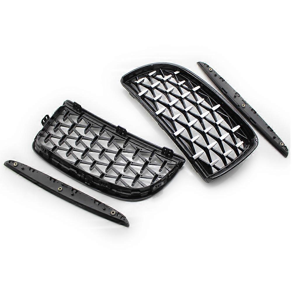 Grill Nieren BMW E90/91 05-08 Glans Zwart | CPO40393