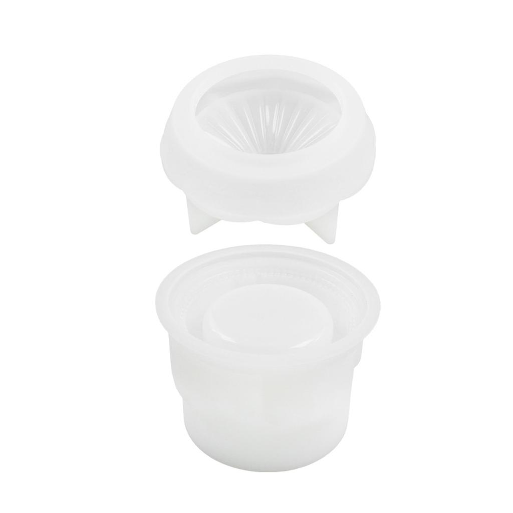 1 Set Carousel Storage Box Molds Epoxy Silicone Bottle Mold Jewelry Casting