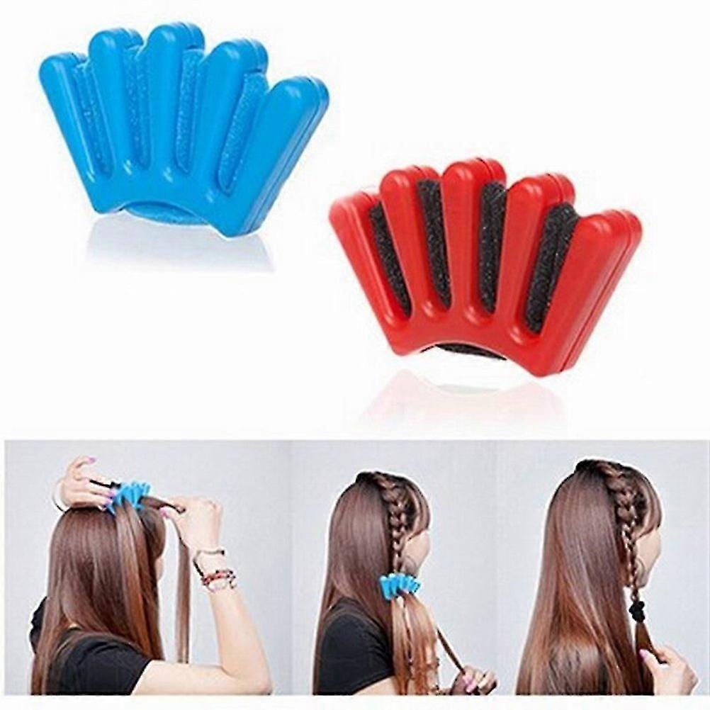DIY Haarflechter, Haarstyling-Tool, 2 Stück