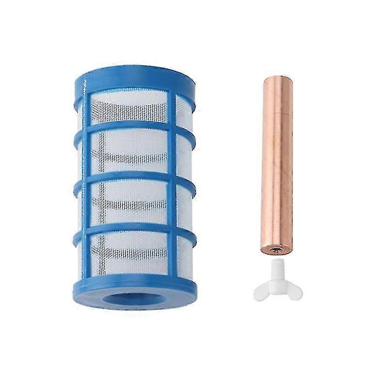 Solar Copper Anode And Filter Screen,replacement Part For Solar Pool Ionizer Purifier Purifiers - MXBC