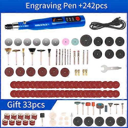 30W Dremel USB Small Cordless Drill 3 Speed Mini Electric Drill Micro Drill Engraving Pen For Dremel Home DIY Charging Drill