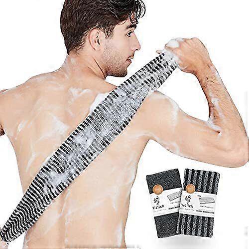 2x esfoliante para trás depurador coreano corpo traseiro toalha de lavagem para chuveiro