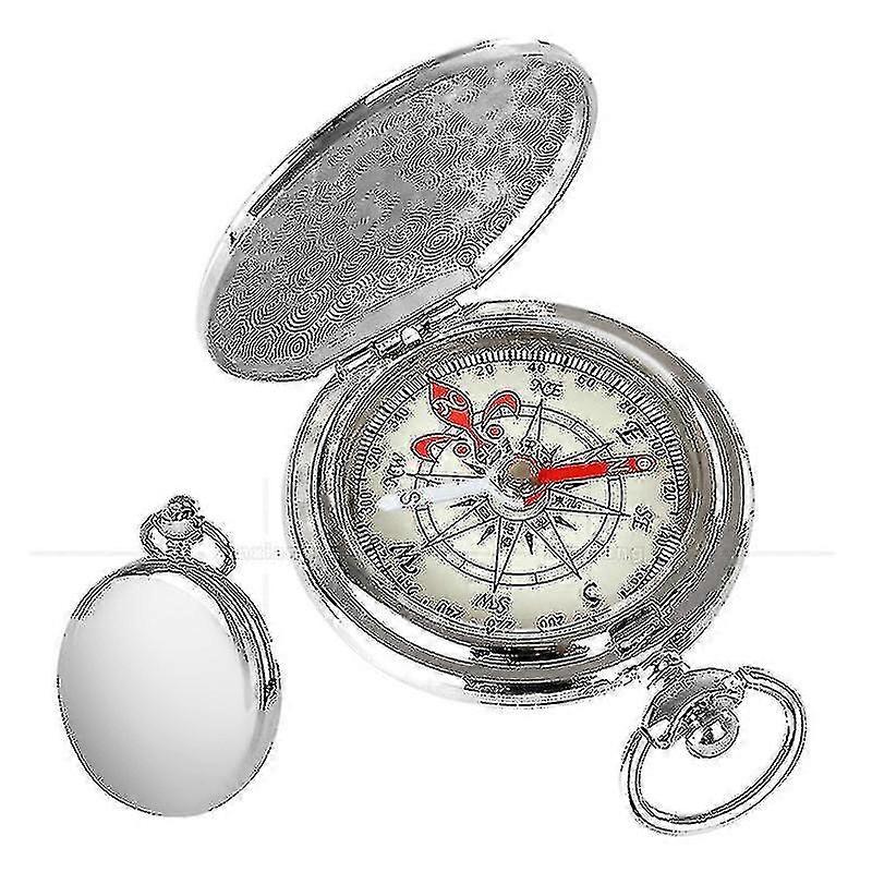 Pocket Watch Flip Compass Portable Hiking Navigation Compass Z