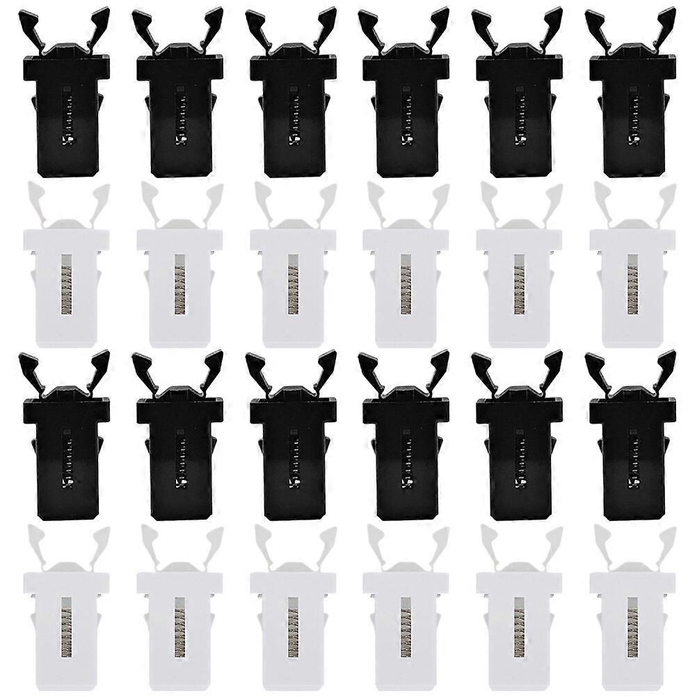 24pcs Lock Button for Trash Can Air Conditioning Set-top Box Self-locking