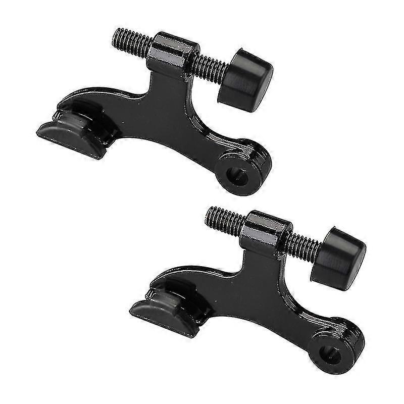 2 stks zinklegering deurstopper buffer scharnier pin deurhouder heavy duty verborgen deurstop met rubberen bumper eenvoudig te installeren