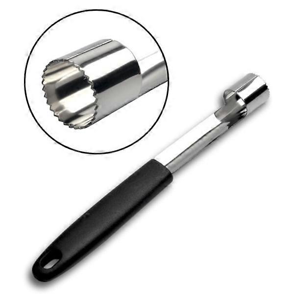 Apple corer Apple corer Corer Stainless steel Silver chrome plastic fruit corer core extractor creative coring device labor-saving core separator
