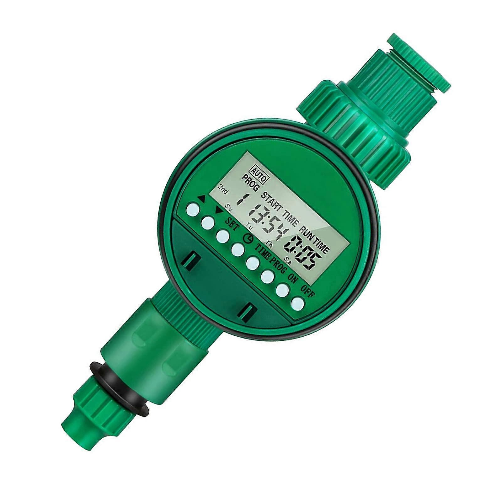 Smart Vandingstimer Automatisk Sprinkler Programmerbar Vandtæt Timer LED-skærm Have og Landbrug Vanding Sprinkler