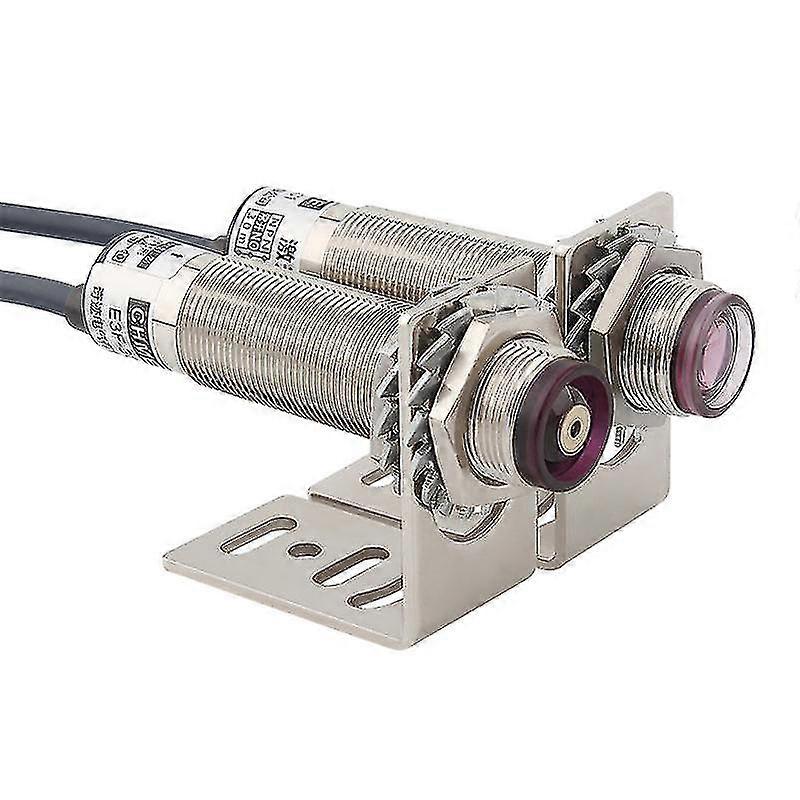 Naiwang Dc6v To Dc36v M18 Laser Beam Photoelectric Switch Infrared Visible Light Sensor 30m Detection