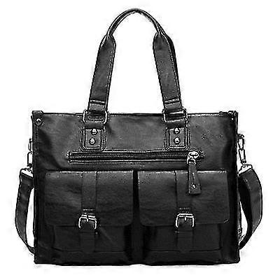 Leder-Laptop-Tasche