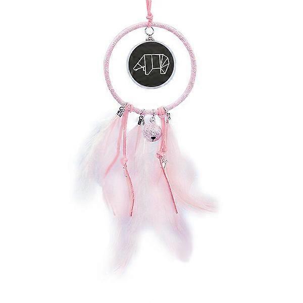 Origa Bear Geometric Shape Dream Catcher Small Bell Bedroom Decor