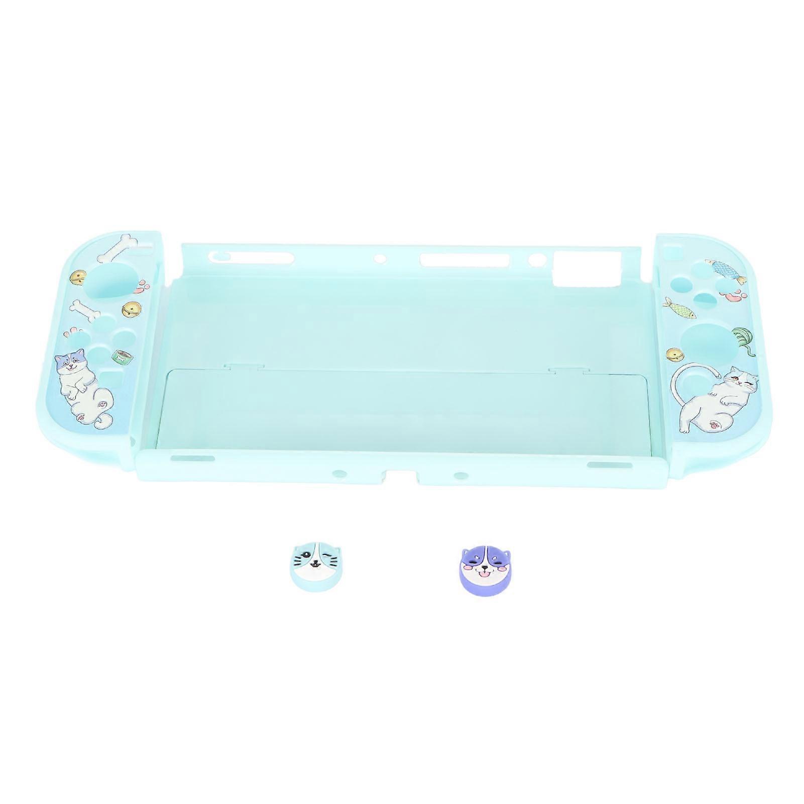 Game Console Protective Case Soft Full Protection Ergonomic Grip Smooth Touch Shell for Switch