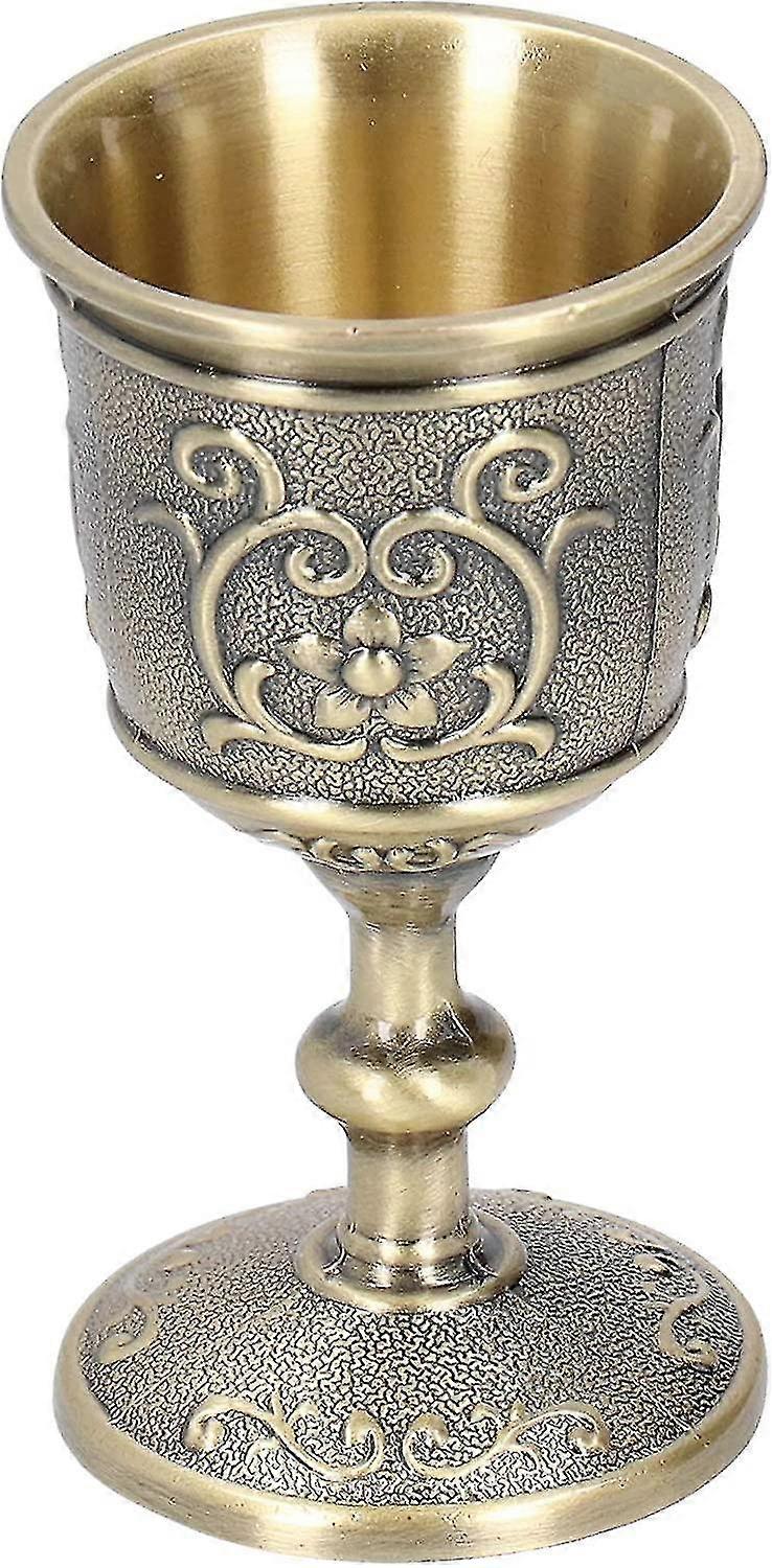 Chalice Goblet, Exquisite Wine Goblet, Decorative Bronze Practical Whiskey For Wine(small)