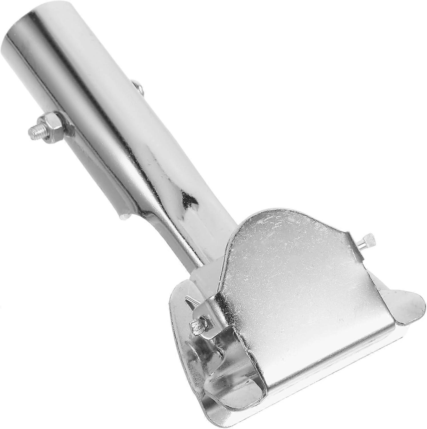 Mop Rod Chuck Replacement Mop Pole Clamp Mop Head Replacement Clamp Mop Stick Clip Mop Handle Clamp Mop Accessory Rod Clip Dust Putter Stainless Steel