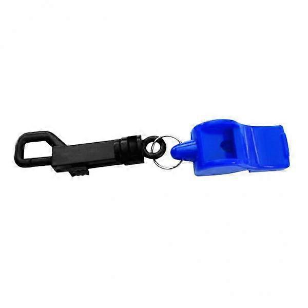 4xScuba Diving Emergency Scuba Diving Survival Whistle with Snap Clip Blue