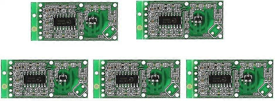 5pcs Microwave Radar Sensor Rcwl-0516 Switch Module Human Induction Board Detectorintelligent Sensor Detector