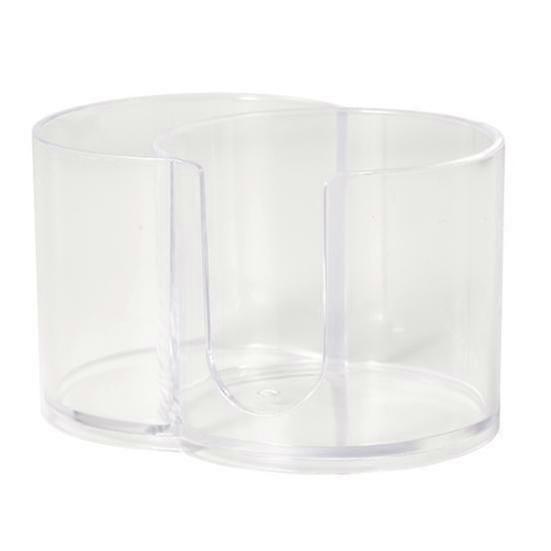 Dental Floss Dispenser Storage Organizer Large Capacity Compact Size Cotton Pad Container