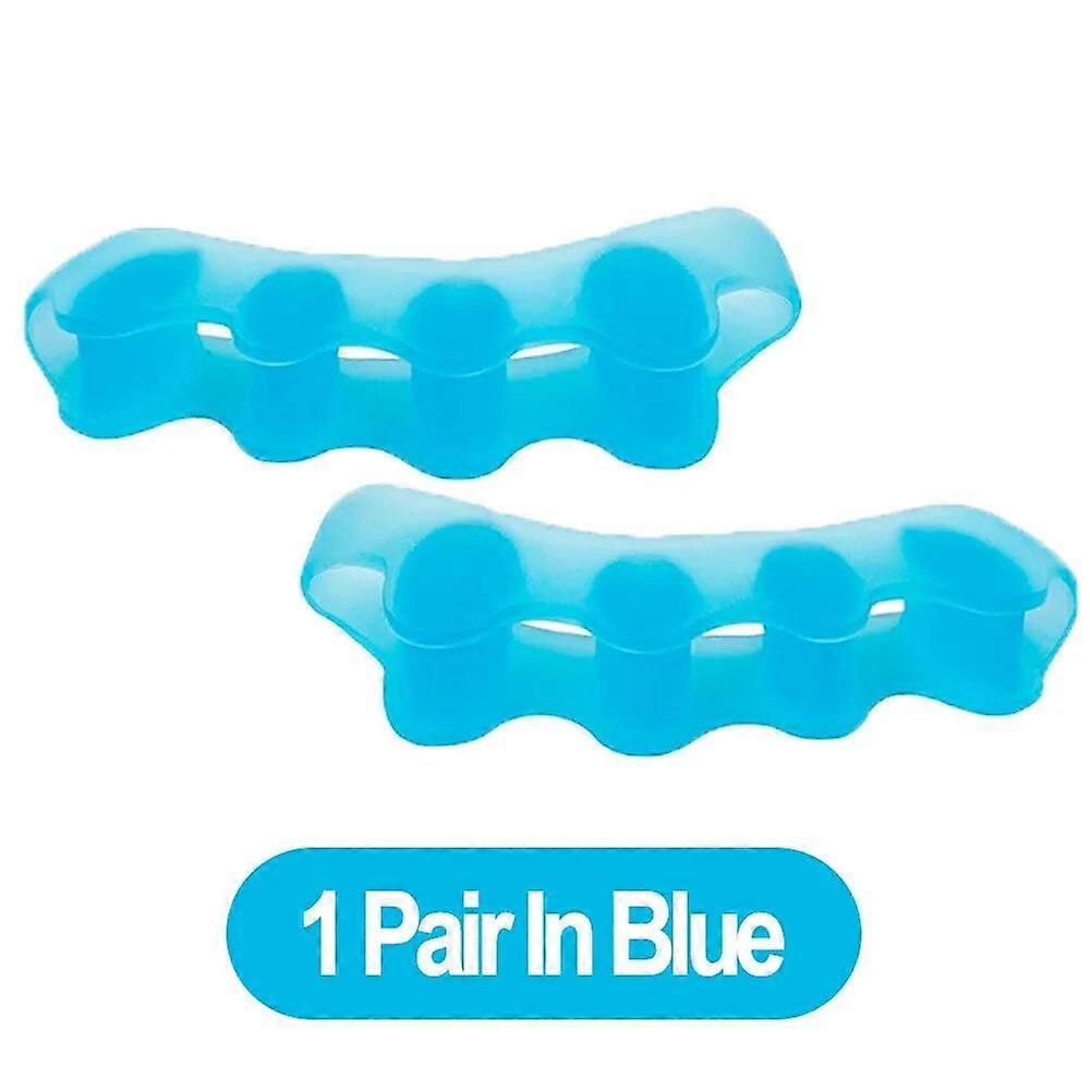 Silicone Toe Separator Bunion Corrector Hammer Toe Corrector Soft Silicone Material for Toe Separation Foot Care Tool